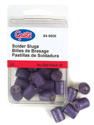 Grote 84-9606 Solder Slugs & Flux, pack of 25