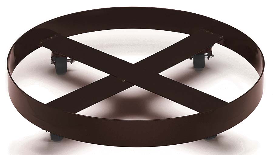 Lincoln (502) 84377 Lincoln Industrial 84377 Band Style Drum Dolly for 400 lbs./55 Gallon Refinery Containers, Black