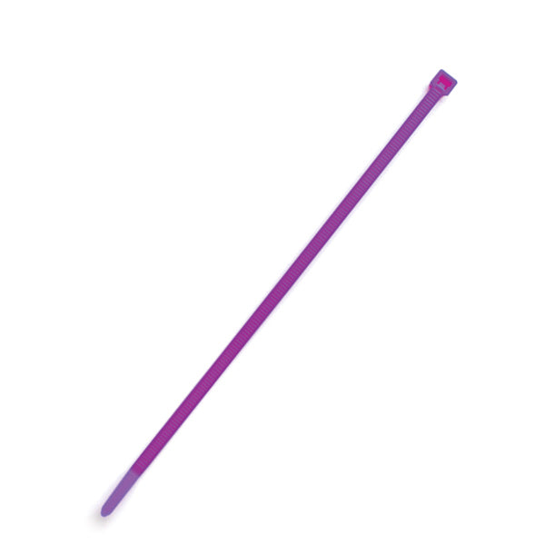 Grote (522) 85-6035 Nylon Cable Ties Color Ties, 25 Pack, Purple, pack of 25