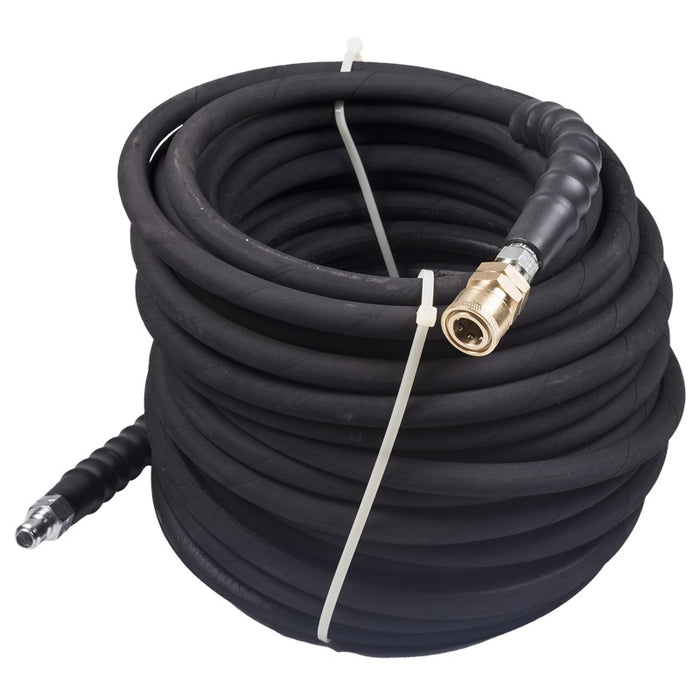 BE Pressure (374) 85.238.111 Semperflex 4000 PSI 100' x 3/8" Black Hose for Pressure Washers