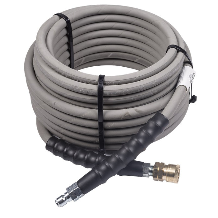 BE Pressure (374) 85.238.155 Semperflex 4000 PSI 50' x 3/8" Grey Hose for Pressure Washers
