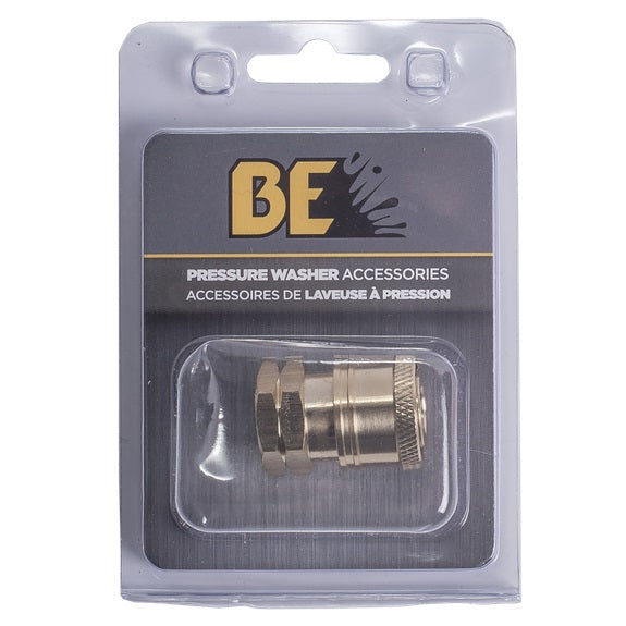 BE Pressure (374) 85.300.102BEP 1/4" Quick Connect Couplers, Carded
