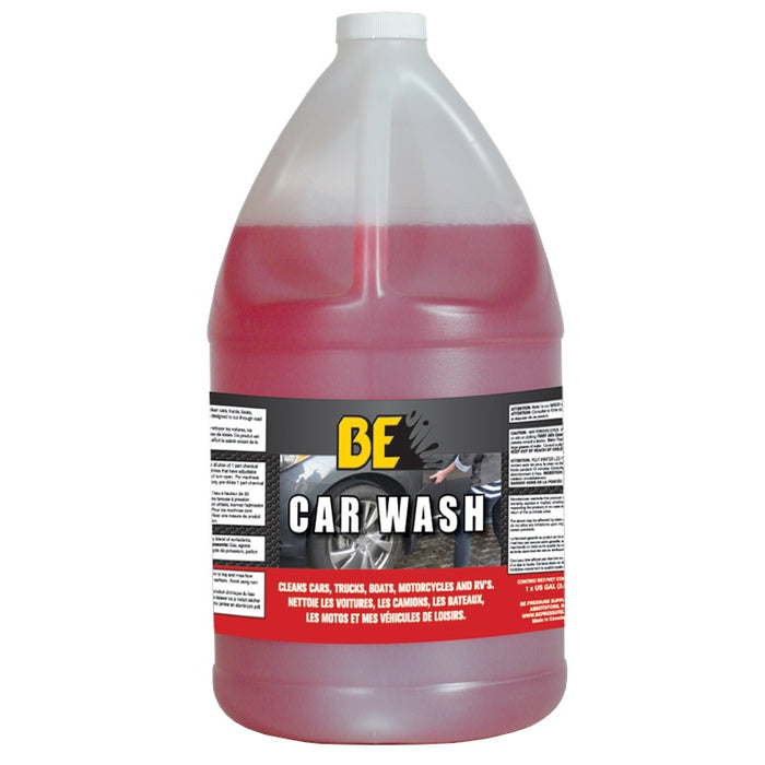 BE Pressure 85.490.050 Pressure Washer Concentrated Car Wash Detergent, 3.8 Litres