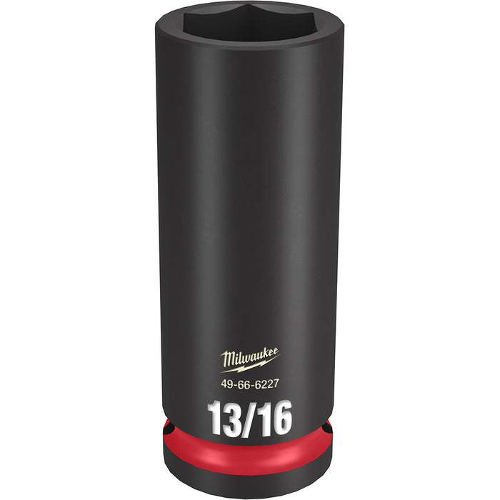 Milwaukee 49-66-6227 SHOCKWAVE Impact Duty™ 1/2"Drive 13/16" Deep 6 Point Socket