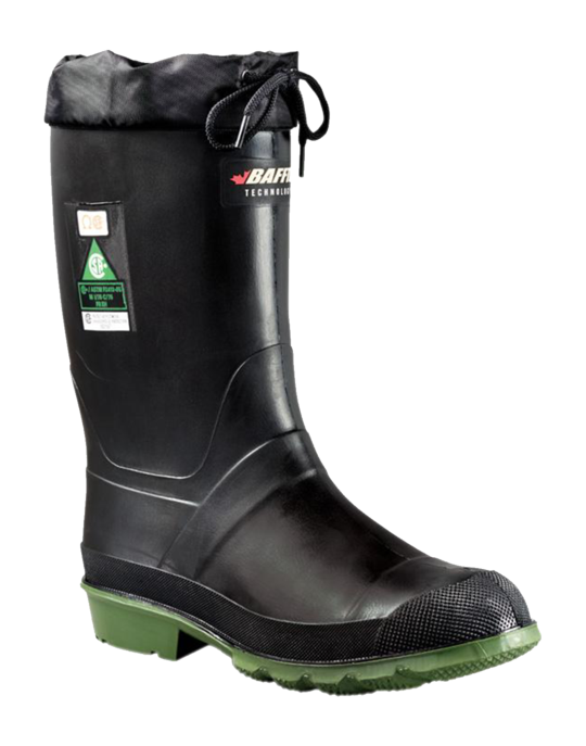 Baffin 85640000033AAA010 Baffin Hunter (STP) Winter Boot Size 10 - Temperature Rating: -40°C/-40°F - Light weight and flexible TR compound - Long wearing, self cleaning outsole - 1” snow cuff - -40°C/-40°F felt inner boot system - Protective