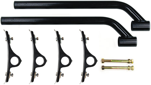 Buyers Products 8591000 Black Powder Coated Poly Fender Mounting Kit-Use with 8590195/8590245 Fenders