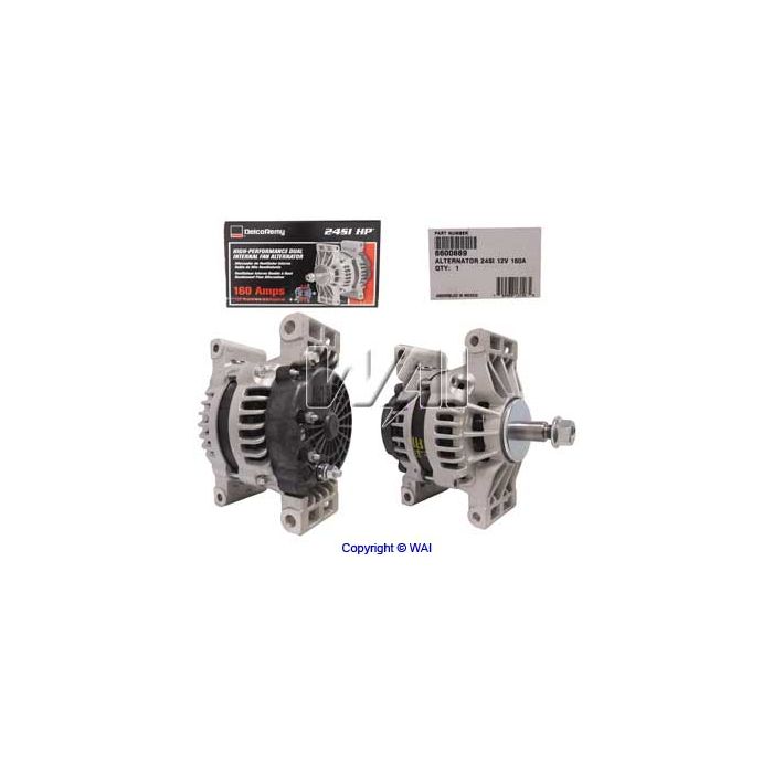 WAI 8600889 001003 - Alternator - Delco 24SI