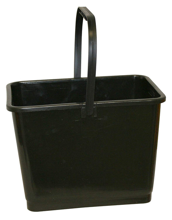 Hopkins Canada 864BLACK 11IN BLACK PLASTIC BUCKET WITH PLASTIC HANDLE
