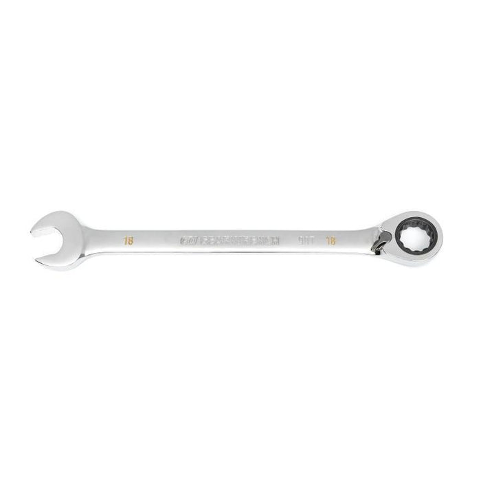 Apex Tool (442) 86618 18mm 90-Tooth 12 Point Reversible Ratcheting Wrench