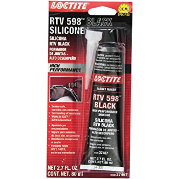 Loctite 866849 (41241) SI 598 RTV BLACK SILICONE-HIGH PERFORMANCE 80 ML TUBE.