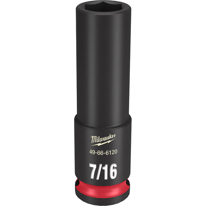 Milwaukee 49-66-6120 SHOCKWAVE Impact Duty™ 3/8"Drive 7/16" Deep 6 Point Socket