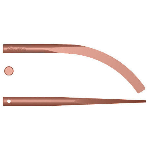 13/16" Banana Beryllium with hole Wedge