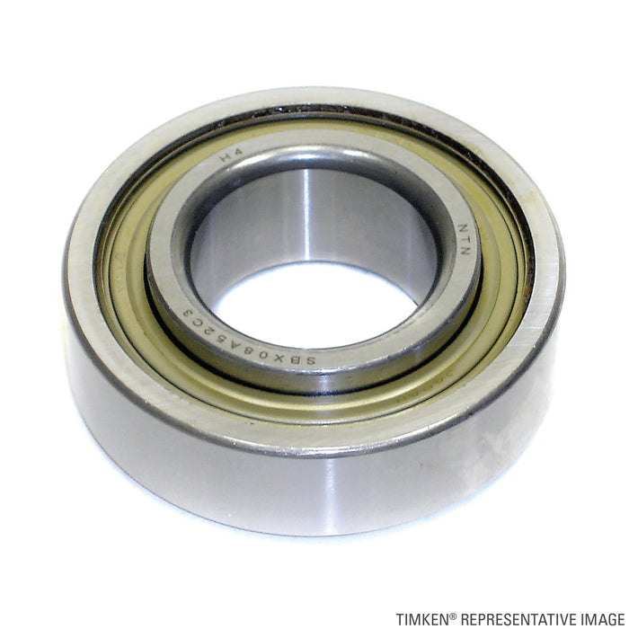 Timken (236) 88107 Deep Groove Radial Ball Bearing with Wide Inner Ring - Non Loading Groove Type