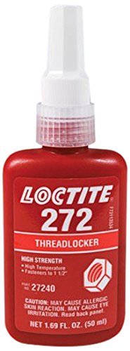 Loctite 88442 (27240) 272 THREADLOCKER HIGH TEMPERATURE HIGH STRENGTH 50 ML BOTTLE.