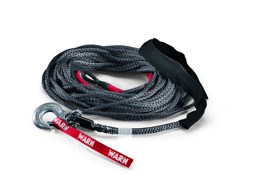 Warn (990) 88468 10,000 LB Cap 3/8 Inch Dia x 80 Ft Polyethylene Rope