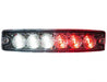 Buyers Products 8892207 5.14 Inch Clear/Red Surface Mount Ultra-Thin LED Strobe Light