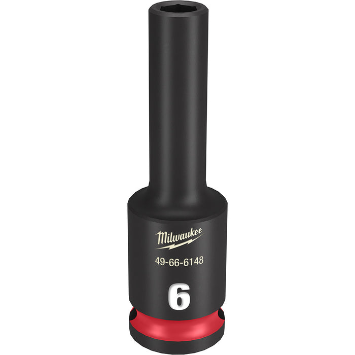Milwaukee 49-66-6148 SHOCKWAVE Impact Duty™ 3/8"Drive 6MM Deep 6 Point Socket