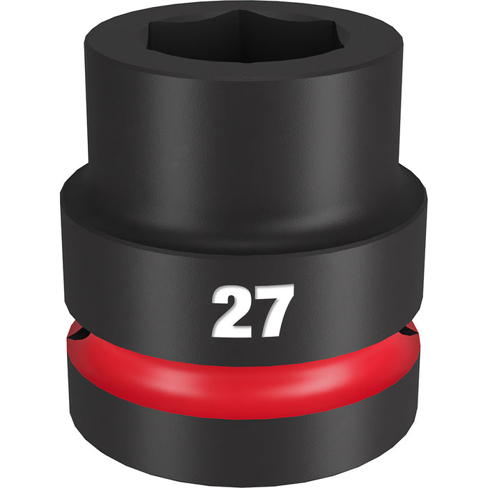 Milwaukee (366) 49-66-6592 SHOCKWAVE Impact Duty™ 1"Drive 27MM Standard 6 Point Socket