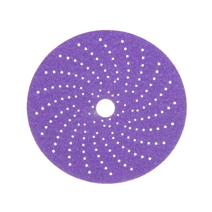 3M (815) 31371 3M™ Cubitron™ II Hookit™ Clean Sanding Abrasive Discs 737U, Colour: Purple, 3M Stock No. 7100147539