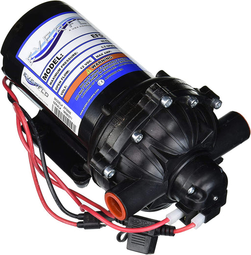 BE Pressure 90.240.550 5.5GPM 12V Diaphragm Pump-1/2 FNPT Connection
