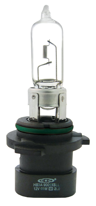 CEC Industries 9005XSLL T-4 12V 65W 5.8A P20D STRAIGHT BASE LONGLIFE HALOGEN