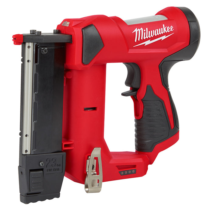 Milwaukee 2540-20 M12 12 Volt Lithium-Ion Cordless 23 Gauge Pin Nailer (Bare Tool)