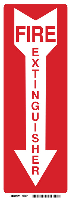 Brady (458) 85261 B-302 Self-Sticking Sign