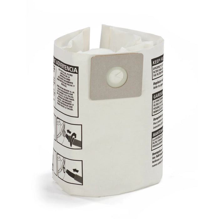 Shop-Vac (364) 9066000 Type LL Shop-Vac® 4 Gallon* Disposable Filter Bags (3 Pack)