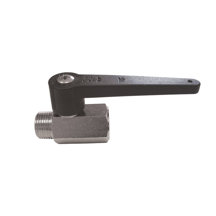 Braber Equipment (373) 91.401.001 VALVE, BALL MINI 1/4" F/M STEEL