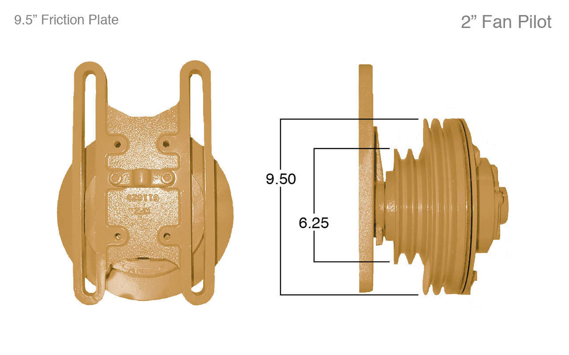 Kit Masters 91007 Caterpillar Fan Clutch