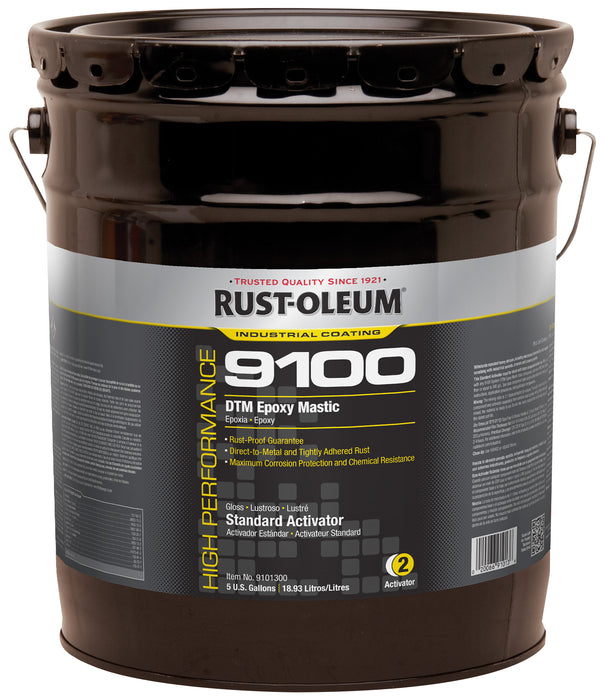 Rust-Oleum (210) 9101300 Rust-Oleum HIGH PERFORMANCE 9100 System DTM Epoxy Mastic 5 gal- ACTIVATOR