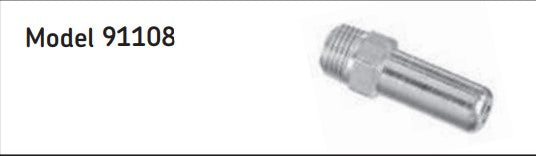 Lincoln 91108 Lincoln Industrial 91108 Filler Nipple For Use With Hand- and Air-Operated Grease Guns