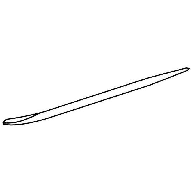 Hand & Punches - 18" Pry Bar Nickel Chrome Plated