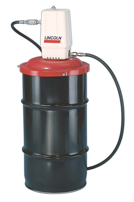 Lincoln (502) 918 Lincoln Industrial 918 Series 20 High-Pressure Grease Pump for Shop and Garage, 50:1 Ratio, For 120 Lb Drums