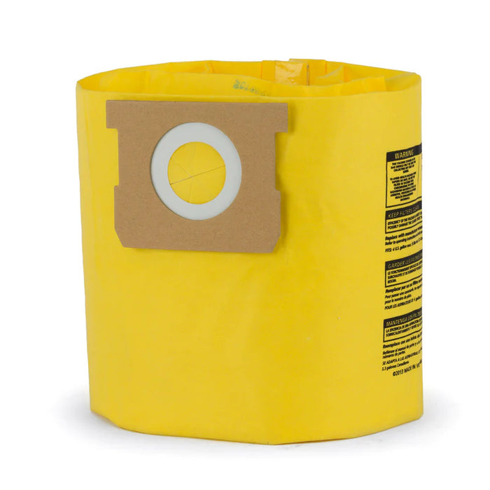 Shop-Vac (364) 9196433 Type D Shop-Vac® 4 Gallon* High Efficiency Disposable Filter Bags (2 Pack) for All Around Plus® and FloorMaster® (model E87) Vacs