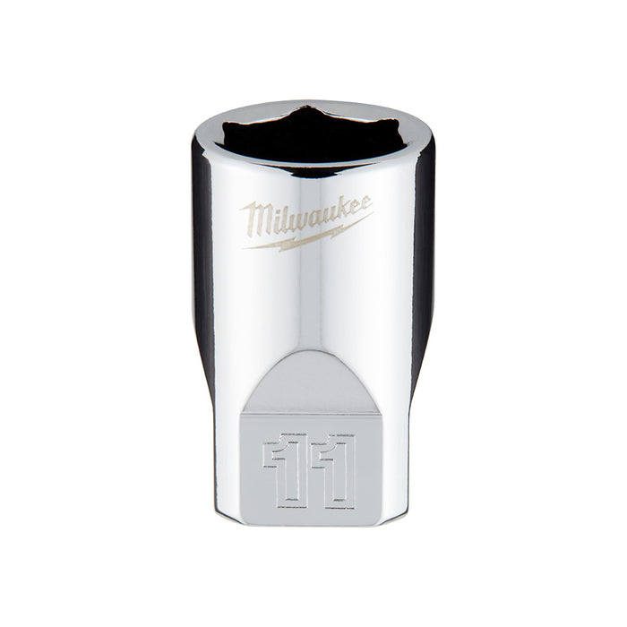 Milwaukee (366) 45-34-9037 1/4" DRIVE SOCKET MET STD 11MM