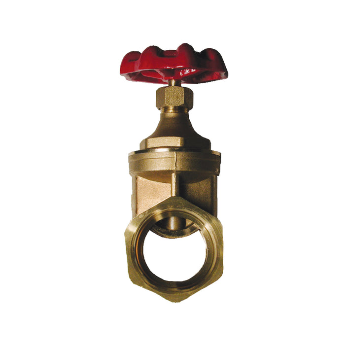 Braber Equipment (373) 92.000.006 Brass Gate Valve, Full Port 200 PSI 1 1/4"
