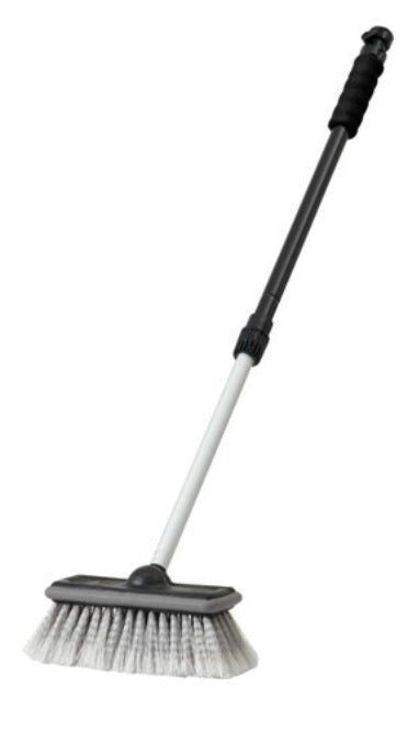 Hopkins Canada 92022SCBL CARRAND 8" Flo-Thru Wash Brush - with 40" Telescopic Handle