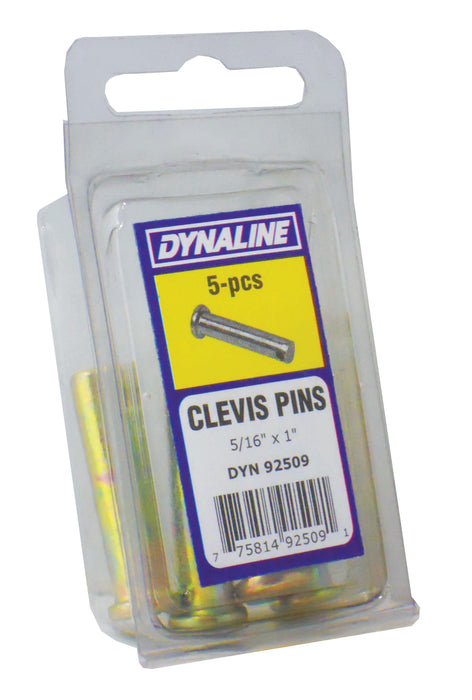 Dynaline (378) 92509 Clevis Pin Dynapak, 5 - 5/16 x 1 (22509)