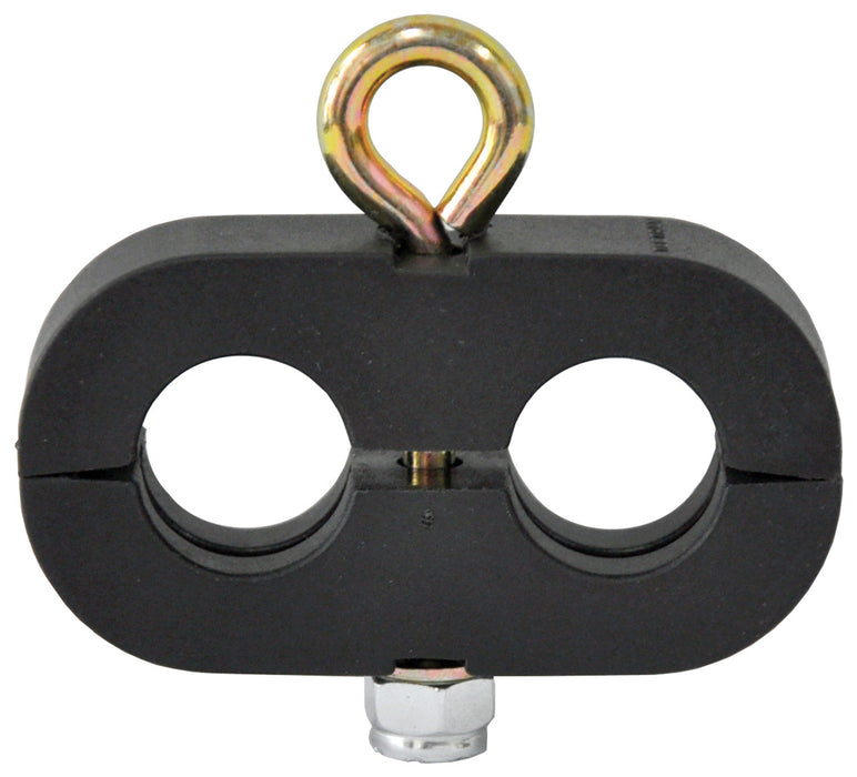 Tectran (667) 940-22 2 HOLE CLAMP/ 1 EYE BOLT HOLDS DUAL AIR LINES