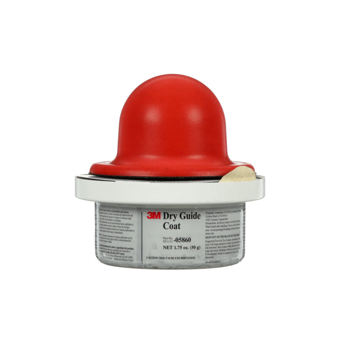 3M (815) 05861 3M™ Dry Guide Coat and Applicator Kit, 05861, grey, 1.76 oz. (50 g), Colour: Gray, 3M Stock No. 7000000597