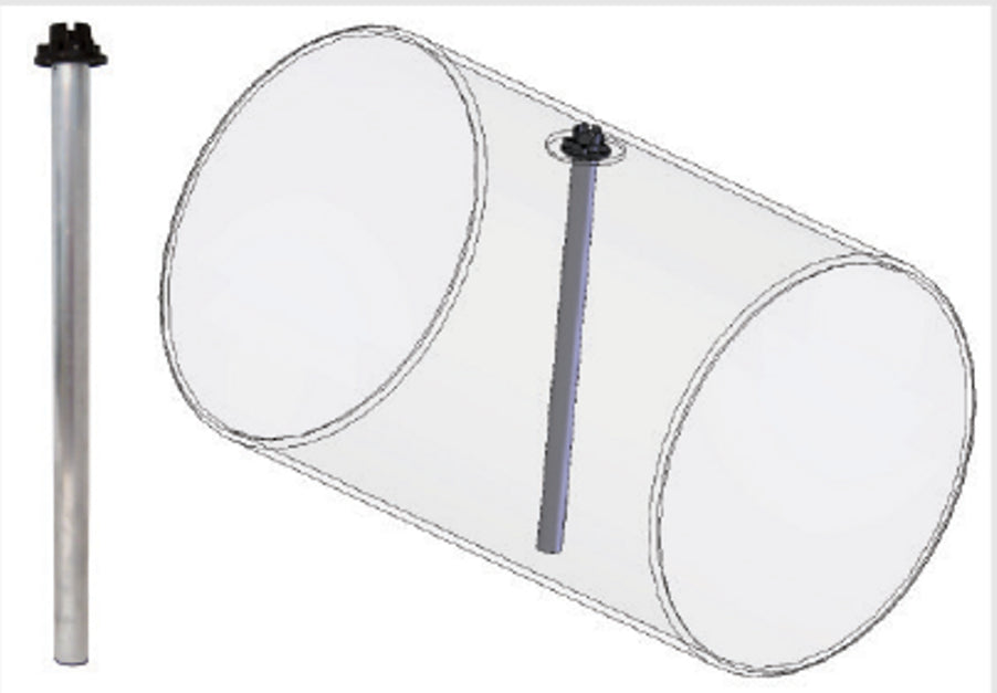 Tectran 95-3103 SENDER- ULTIMATE FUEL LEVEL-CYLINDRICAL TANK O.D. 24"