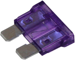 Pico 960-BP 5PCS 3A STANDARD BLADE FUSES - VIOLET