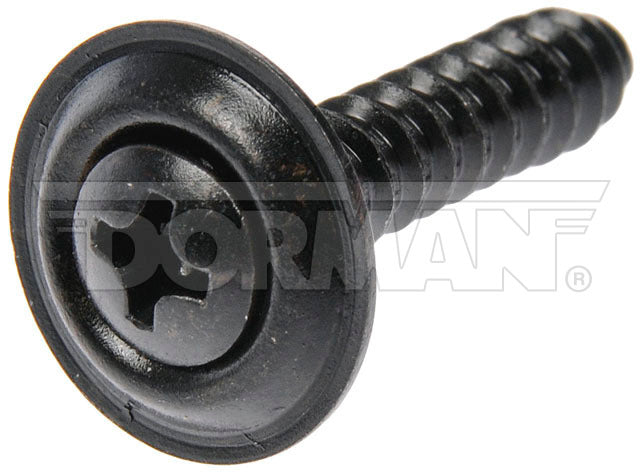 Dorman (415) 961-201 Trim Screw - Black Sems Head - No. 10 x 1 In.