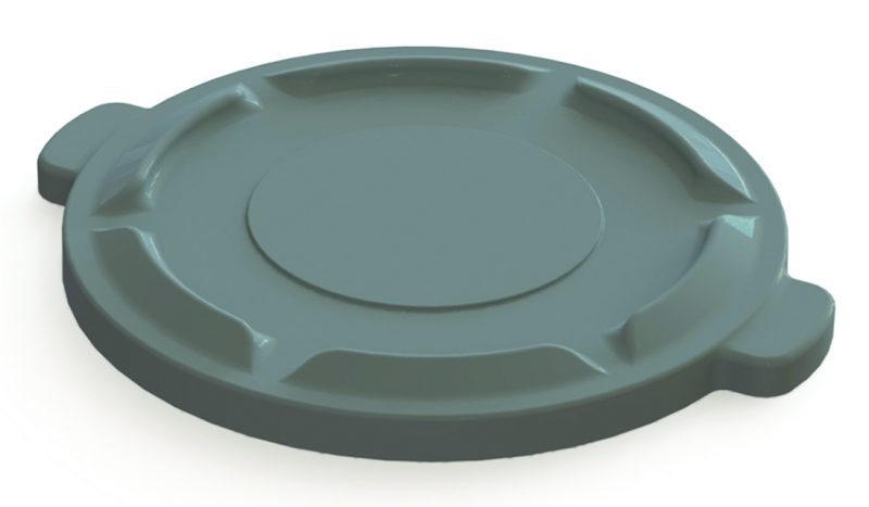 Globe 9621 20 gal Container Lid Grey
