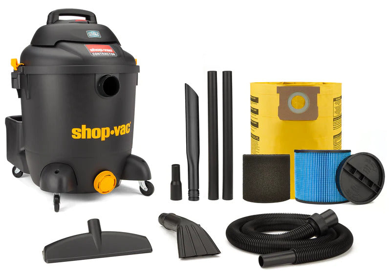 Shop-Vac 9627106 Shop-Vac® 12 Gallon* 5.5 Peak HP** Contractor Series Wet/Dry Vacuum with SVX2 Motor Technology