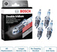 Bosch Auto 96337 DOUBLE IRIDIUM SPARK
