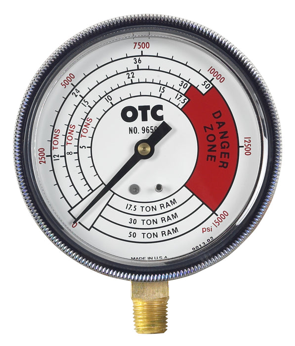 OTC/Bosch (142) 9650 OTC Tools 9650 0-50 Ton Pressure Gauge