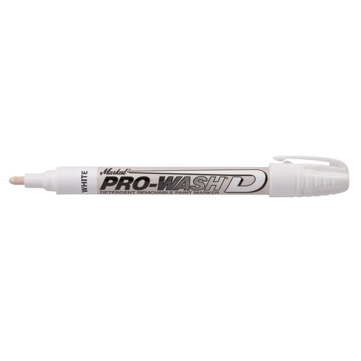 La-Co/Markal 97010 PRO-WASH® D - Removable Liquid Paint marker - White
