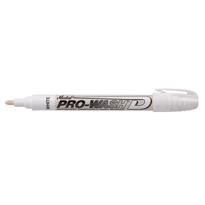 La-Co/Markal 97010 PRO-WASH® D - Removable Liquid Paint marker - White